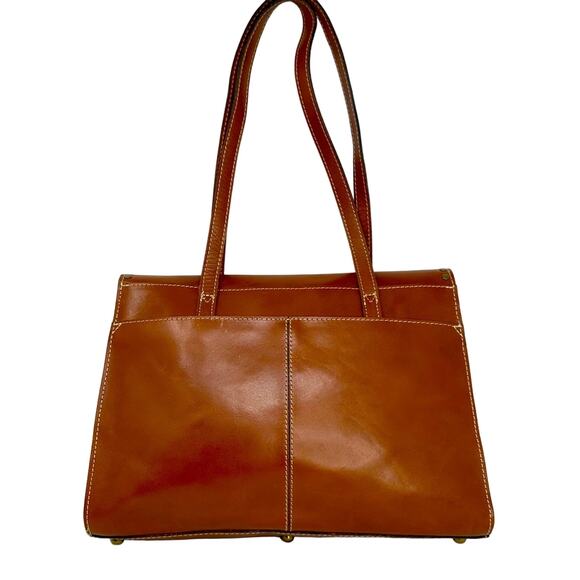 PATRICIA NASH Verbania Studded Leather Satchel - Picture 11 of 11